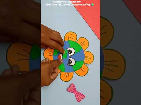 Earth Day Craft ideas 🌍//Earth Day Special #youtubeshorts #viral #shorts
