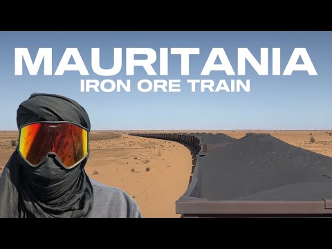 Mauritania Iron Ore Train 2025