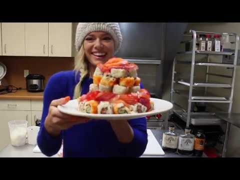 Making Sushi Cake with The Hunger Diaries: Coastal Seafoods Presents