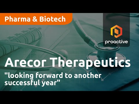 Proactive Investors interview – Arecor Therapeutics “looking forward to another successful year”