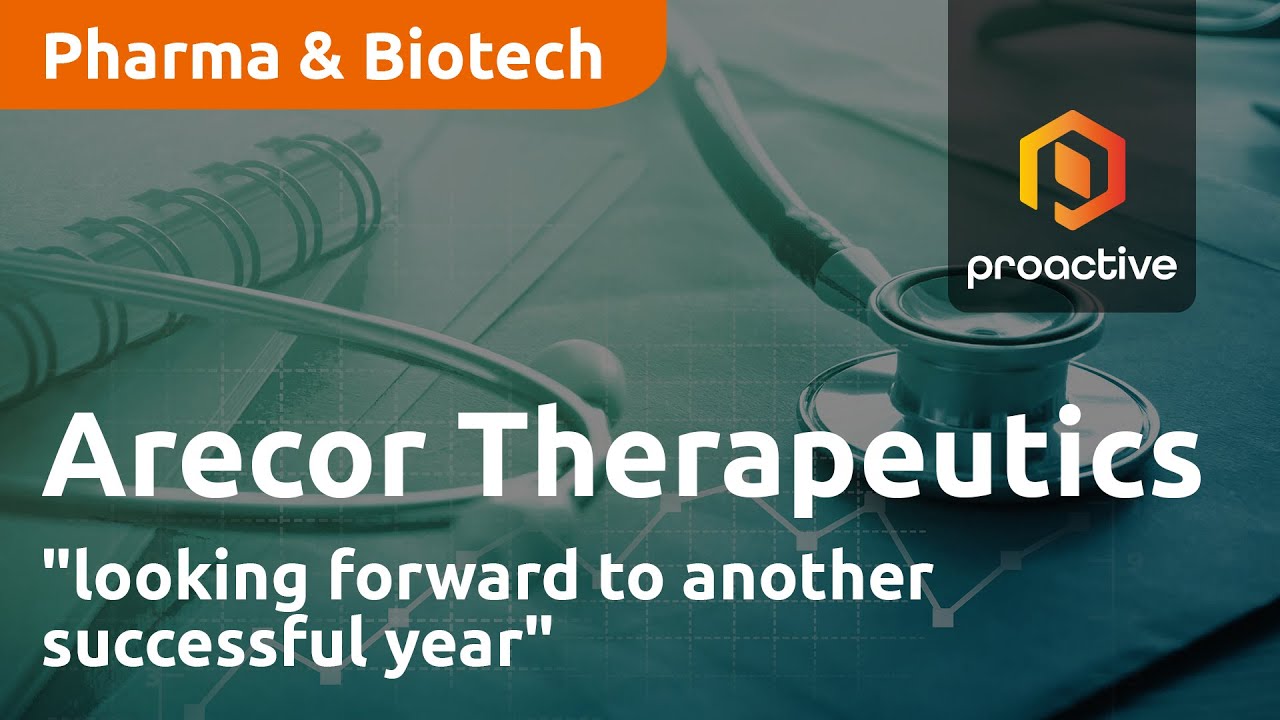Arecor Therapeutics "looking forward to another successful year"