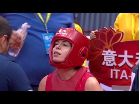 Sanshou Sanda 2016 World Cup Semi Finals Italy vs Iran 70 Kg Women