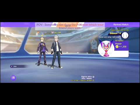 POV:- Someone else took your Pókemón in Unite