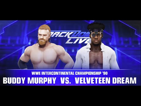 Buddy Murphy vs Velveteen Dream - Intercontinental Championship