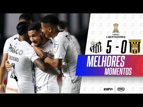 SHOW DE MARINHO! Melhores momentos de Santos 5 x 0...