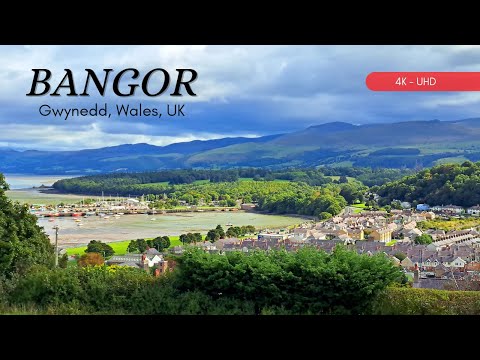 Bangor (Gwynedd), Wales, UK - 4K UHD