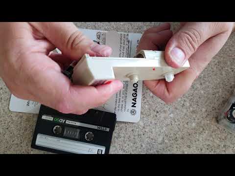 Nagaoka-402  , Pocket Tape  Winder  , Kick Start Demo Instruction for Lee from Malaysia