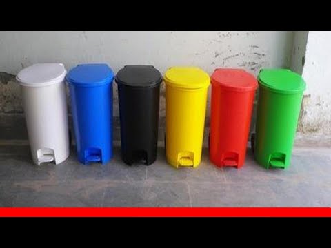 Color Coded Waste Bins For Hotels 😱