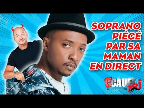 Soprano piégé par sa maman en direct - C’Cauet sur NRJ