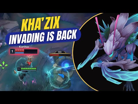 Rank 1 Kha'zix teaches you to Invade in new split | 25.09