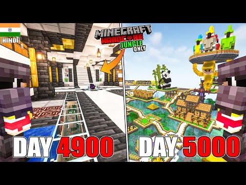 Insane Challenge: Surviving 5,000 Days in Hardcore Minecraft
