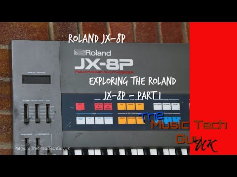 Exploring the Roland JX-8P - Part 1