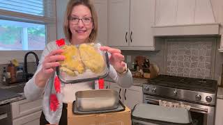 Convenience on the Go - Extra Large Electric Heated Lunch Box & Bag
