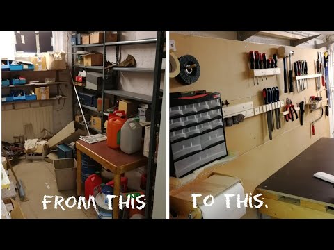 Transforming a Cellar Into a Small Workshop | DIY