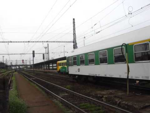 Příjezd zpožděného vlaku R 901 Praděd - Olomouc hl.n.