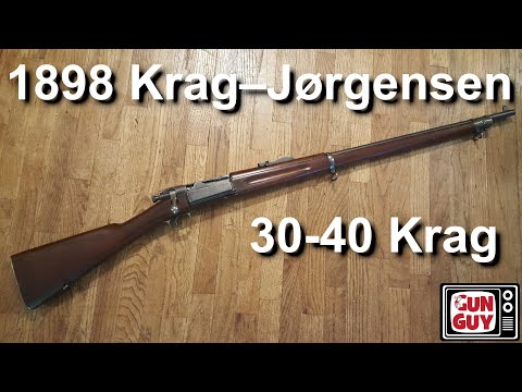 The Incredible 1898 Krag Jorgensen Rifle in 30-40 Krag