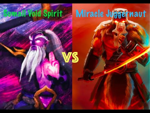 Dota 2 - Miracle Juggernaut vs Sumail Void spirit