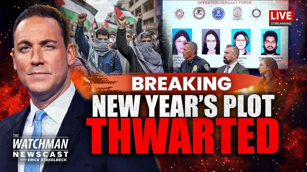 Pro-Palestinian New Year’s Eve Plot FOILED in Los Angeles | Watchman Newscast LIVE