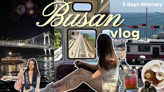 BUSAN TRAVEL VLOG | 3-day guide: sky capsule, yacht tour, cafe hopping, lesser-known spots