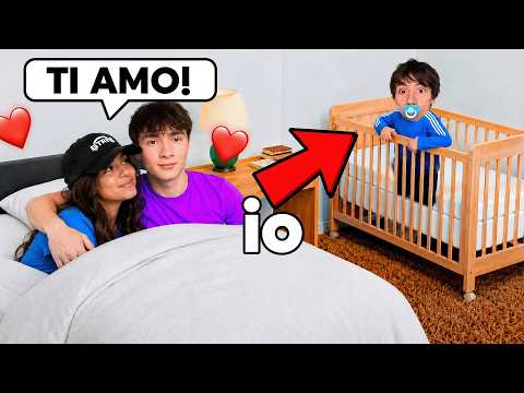 SPIO LA FAN PAZZA FINGENDOMI un BAMBINO e SCOPRO CHE... 😱 (Brookhaven)