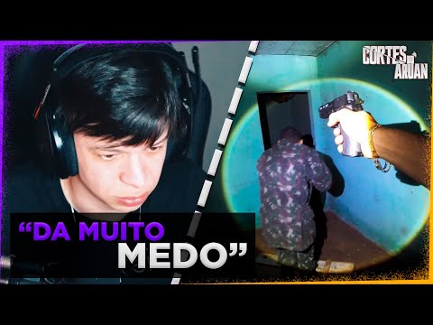 ARUAN REAGE A A CASA INQUIETA ✝ - Caçadores de Lendas (RENATO GARCIA) - Cortes do Aruan