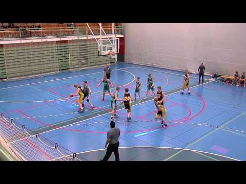 EOS Grön P01 A-semifinal mot Böler G01 i Skövde Basketcup 2015