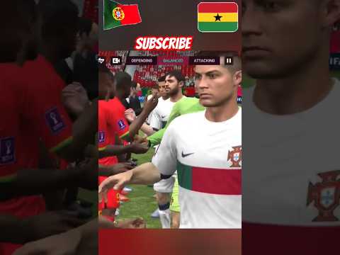 Portugal 🇵🇹vs Ghana 🇬🇭 🏆 | GROUP MATCH 1 - FIFA WORLD CUP 23 Highlights | #shorts#highlights#fifa23