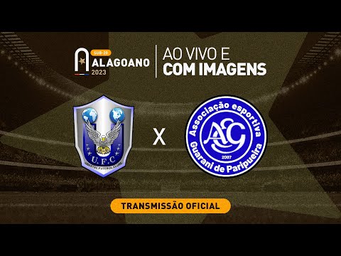 Ubertec x Guarani de Paripueira - ALAGOANO SUB 20 - 1º FASE