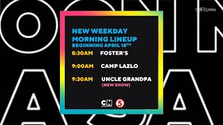 Cartoon Network on TV5 - New Weekday Lineup (4-18-2022)