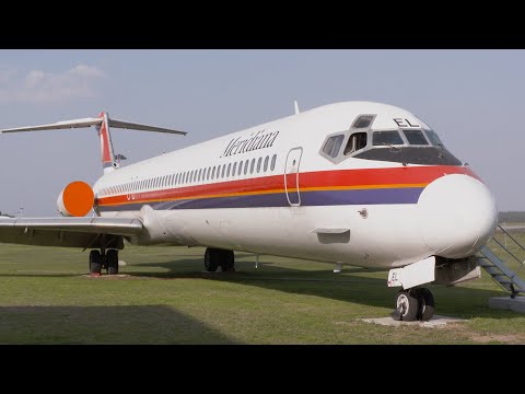 L'ultimo volo dell' MD-82 Meridiana