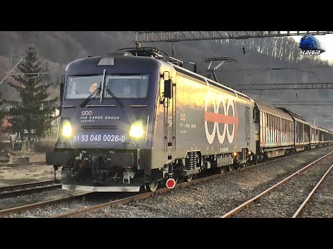 Trenuri pe Seară în Gara Ilva Mică 🚊🌄🚊 Trains on Evening in Ilva Mică Station - 03 December 2025