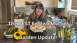 The BEST English Muffins and How is the Pepper Experiment Going?// Frugal Living