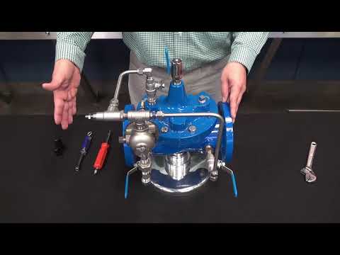 Cla-Val 90-01 Calibración de Reductora de Presión.