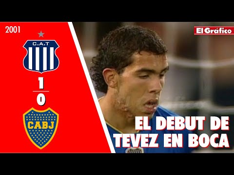 TORNEO APERTURA 2001: TALLERES 1 BOCA 0