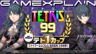 Tetris 99's Fire Emblem: Three Houses Theme Gameplay Trailer (6th Maximus Cup)