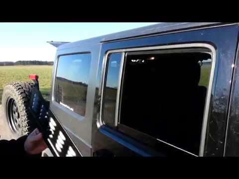 REAR WINDOW VENTILATION FOR JEEP WRANGLER JK UNLIMITED