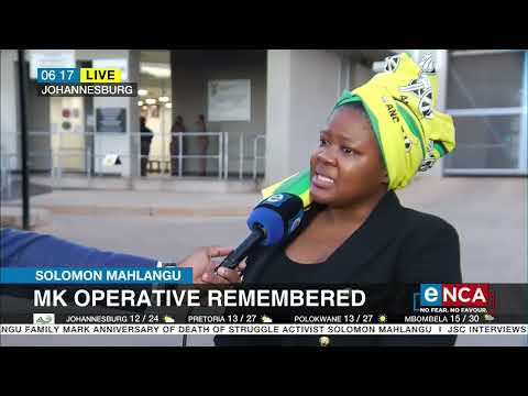 Solomon Mahlangu | MK operative remembered