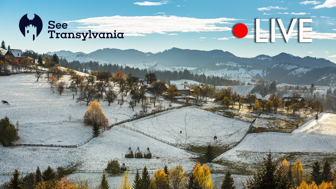 Live webcam view of Panorámica de los Montes Bucegi desde Bran
