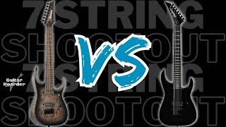Video thumbnail for Ibanez RGD71ALPA vs Jackson COW 7 Guitars - 7 String Shootout Tournament by Guitar Hoarder