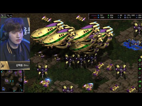 Starcraft BISU vs GOSU PvT SC Remastered Broodwar Tournament