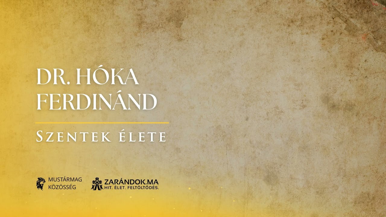 Dr. Hóka Ferdinánd: „Orvosi praxisát összekötötte keresztényi küldetésével” – Szentek élete