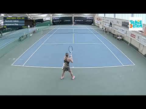 Elsa Jacquemot - Valeria Savinykh (W40 Ricany 2023 R16)