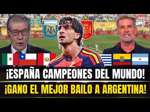 Adéu al regnat argentí! La premsa de sud-amèrica reacciona a l'històric títol d'Espanya