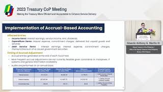[T-CoP] Implementing Accrual Based Accounting: The Philippines 이미지