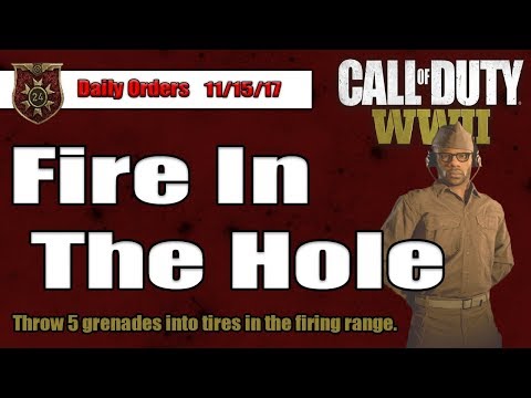 Daily Orders 11/15/17 (COD WW2 Gameplay)