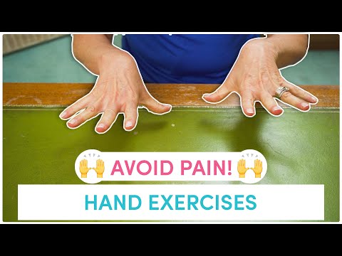 10 Hand exercises for Knitting and Crochet!