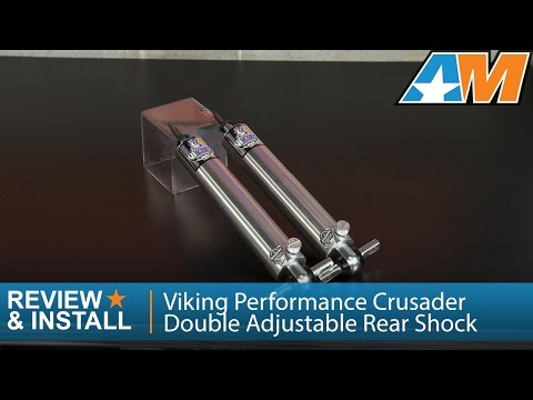 2015-2017 Mustang Viking Crusader Double Adjustable Rear Shock (GT, Ecoboost, V6) Review & Install