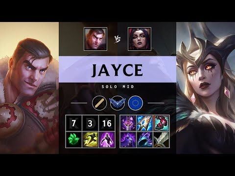 Jayce Mid vs LeBlanc - EUW Diamond Patch 25.13