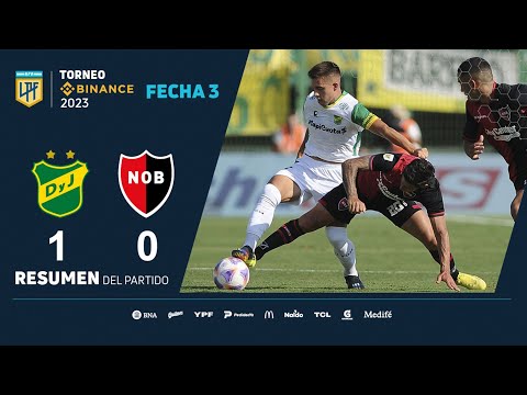 #TorneoBinance 2023 | Fecha 3 | resumen de Defensa y Justicia - Newell's