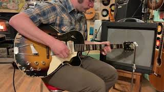 Video thumbnail for 1960s Kay Swingmaster hollowbody electric guitar by Jake Wildwood & Co